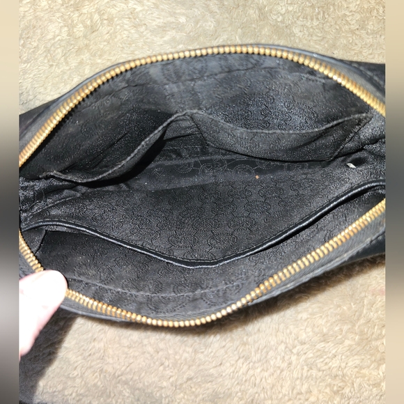 Michael Kors Large Jet Set Black Saffiano Leather Crossbody EUC - Picture 13 of 13